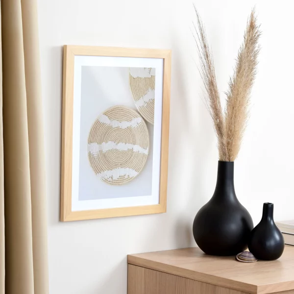 Holz Bilderrahmen Top Pro 18x24 cm | natur | Normalglas (2 mm)
