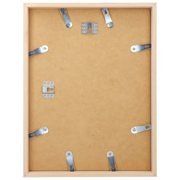 Lindenholz-Bilderrahmen Maßanfertigung natur | Normalglas (2 mm)