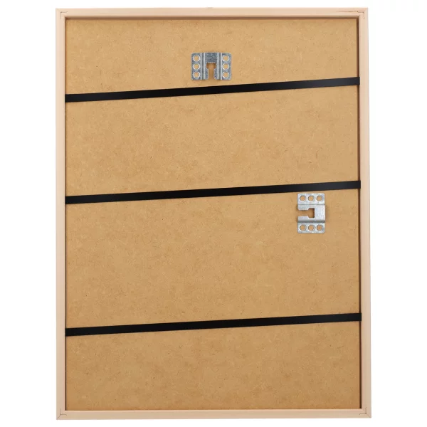 Lindenholz-Bilderrahmen Cube Maßanfertigung natur | Normalglas (2 mm)