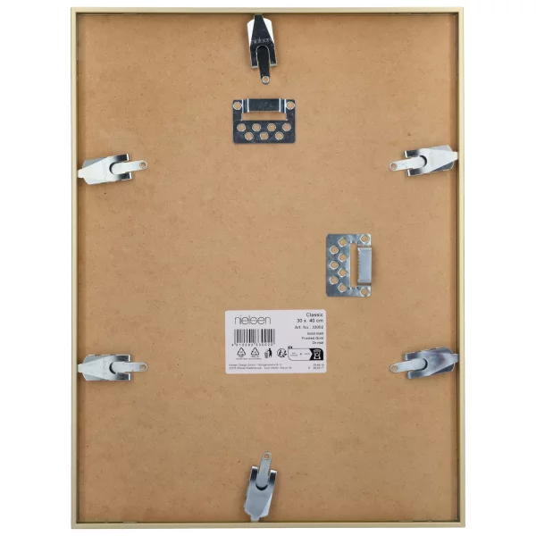 Cadre en aluminium Classic 59,4x84,1 cm (A1) | or mat | verre standard (2 mm)