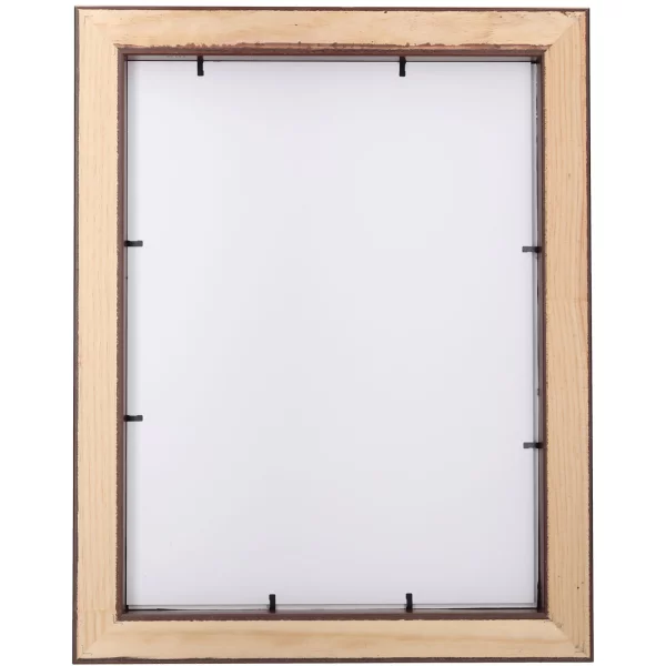 Bilderrahmen Levi aus Holz 13x18 cm | Gold | Normalglas (2 mm)
