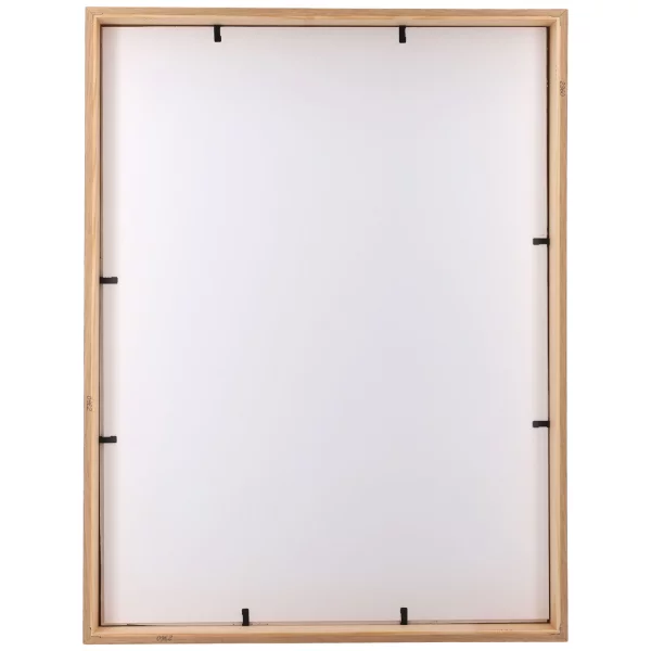 Bilderrahmen Liora aus Eiche Echtholzfurnier nach Mass Eiche natur Echtholzfurnier, Kante Gold | Normalglas (2 mm)
