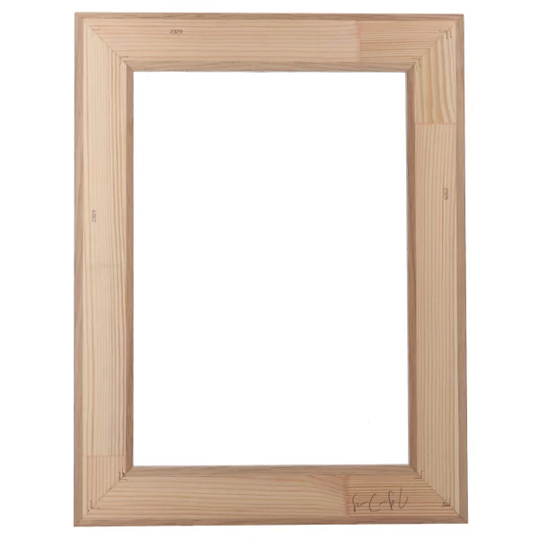 Schattenfugenrahmen Jonah aus Eiche Echtholzfurnier 13x18 cm | Eiche natur Echtholzfurnier, Weiß matt | Leerrahmen (ohne Glas und Rückwand)