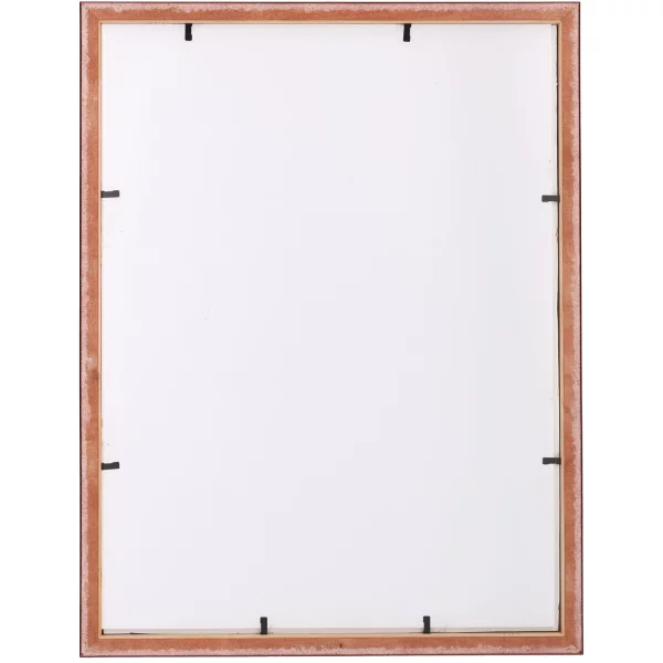 Bilderrahmen Bahia aus Holz nach Mass Rot | Normalglas (2 mm)