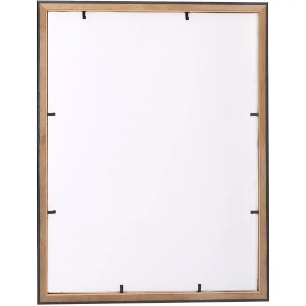 Bilderrahmen Bahia aus Holz nach Mass Schwarz | Normalglas (2 mm)