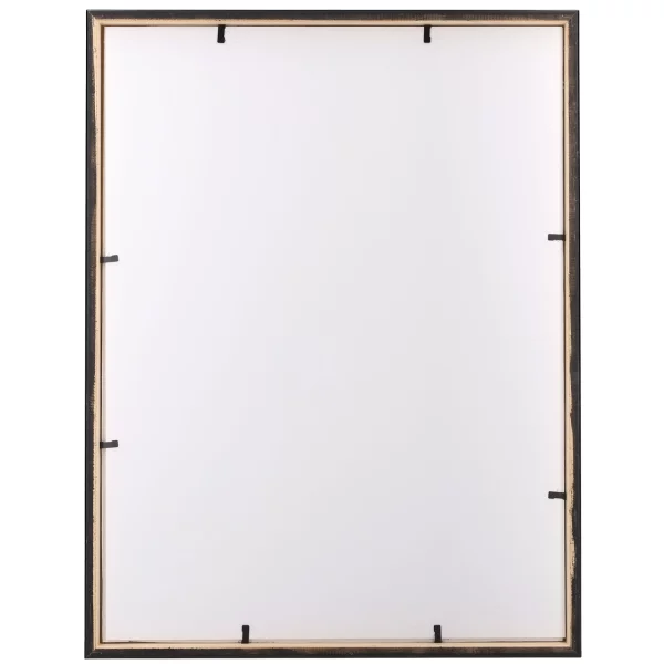 Bilderrahmen Evoque aus Holz 13x18 cm | Schwarz | Normalglas (2 mm)