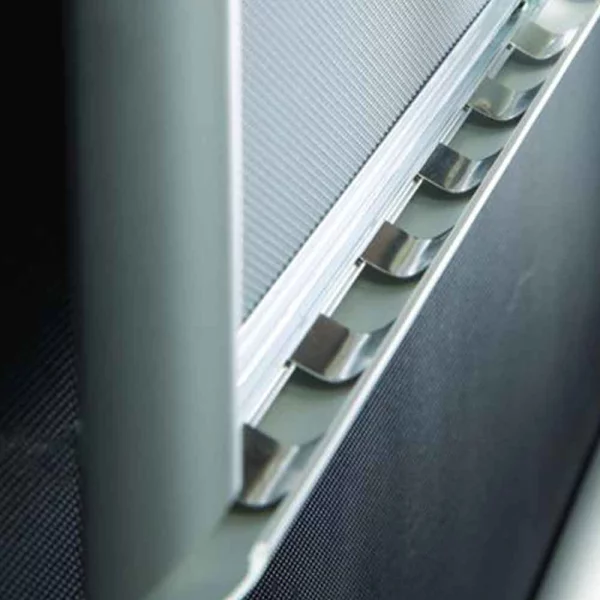 Safety-Klapprahmen 25 mm 42x59,4 cm (A2) | silber | Kunstglas mattiert (1 mm)