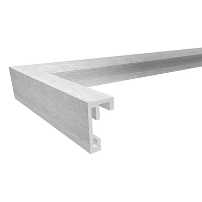 Cadre en aluminium Chair 20x30 cm | argent | verre standard (2 mm)