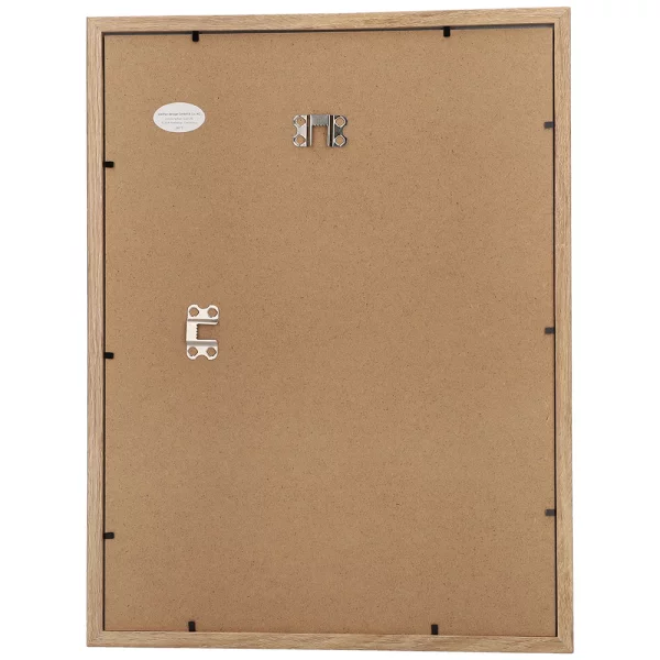 Holz-Bilderrahmen Hygge (MDF) 21x29,7 cm (A4) | Eiche | Normalglas (2 mm)