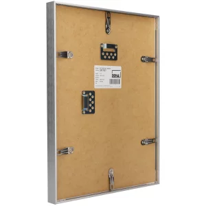 Alu-Bilderrahmen Wega nach Maß Natur matt | Normalglas (2 mm)