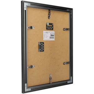 Alu-Bilderrahmen Antares 21x29,7 cm (A4) | Contrastgrau | Normalglas (2 mm)