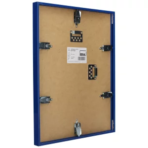 Alu-Bilderrahmen Superba 70x90 cm | Enzianblau 5010 | Normalglas (2 mm)