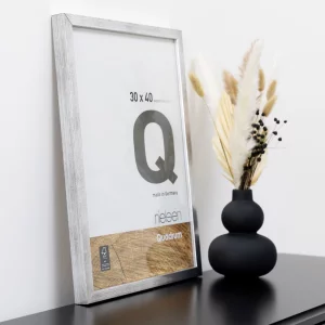 Fotorahmen Quadrum 15x20 cm | Silber | Normalglas (2 mm)