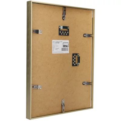 Aluminiumsbilderamme Wega 42x59,4 cm (A2) | Champagne matt | Normalglass (2 mm)