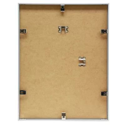 Aluminium kader Liz 70x100 cm | zilver | normaal glas (2 mm)
