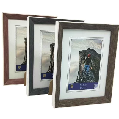 Kunststof kader Edge 10x15 cm | rood | normaal glas (2 mm)