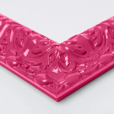 Barockram Salamanca Color 30x40 cm | Ivory Yellow (001) | Standardglas (2 mm)