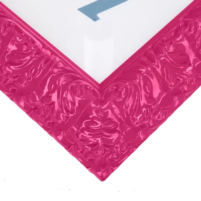 Barokkramme Salamanca Color etter mål Magenta (060) | Normalglass (2 mm)