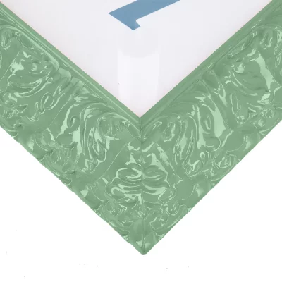 Barokkramme Salamanca Color etter mål Mint (132) | Normalglass (2 mm)