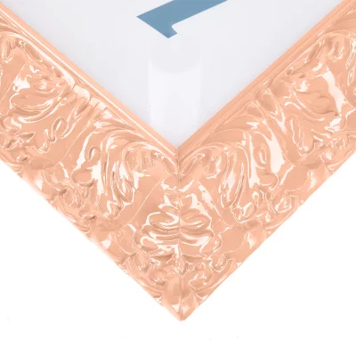 Barokkramme Salamanca Color etter mål Peach (024) | Normalglass (2 mm)