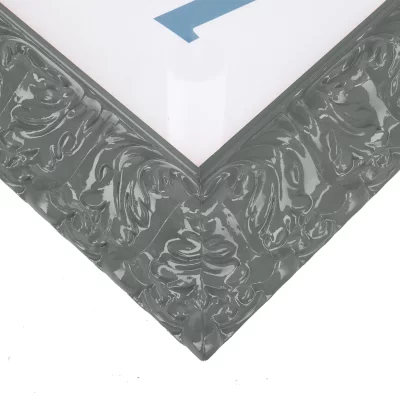 Barokowa rama Salamanca Color na wymiar Steel Grey (219) | szkło standardowe (2 mm)