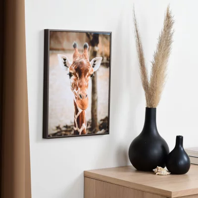 Alurahmen Quadro 24x30 cm | bronze matt | Normalglas (2 mm)