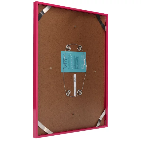 Alu Bilderrahmen BARTH - Serie 916 by ENKEL Art Studio 35x50 cm | Pink | Museumsglas UV 70 entspiegelt