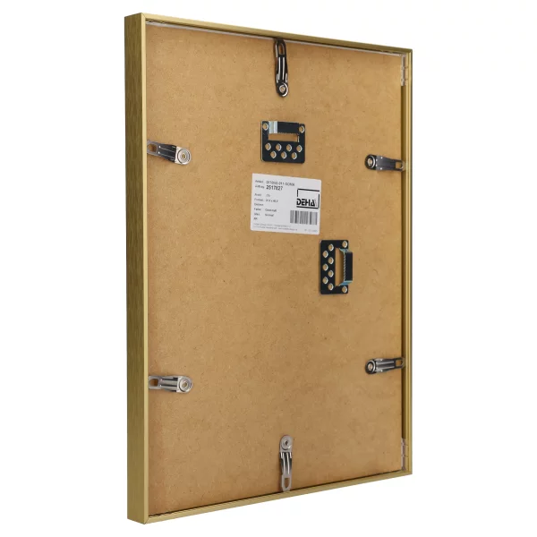 Cadre en aluminium Mizar 70x90 cm | or mat | verre standard (2 mm)