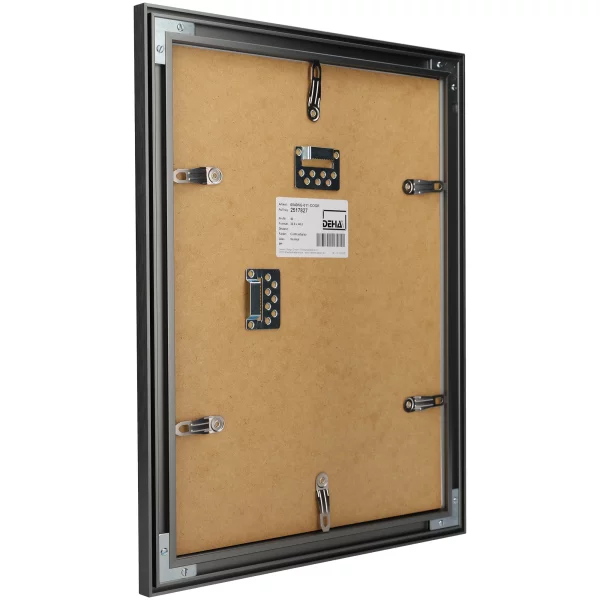 Cadre en aluminium Antares 70x90 cm | gris contraste | verre standard (2 mm)