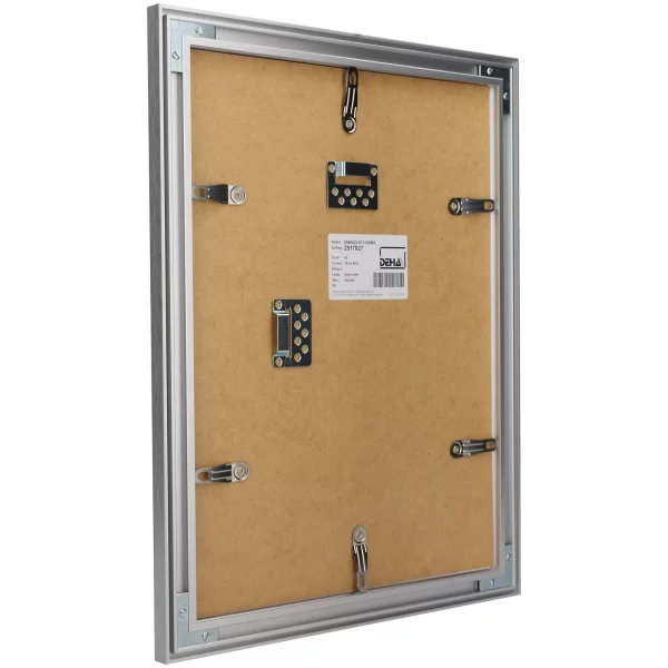 Cadre en aluminium Antares 70x90 cm | naturel mat | verre standard (2 mm)