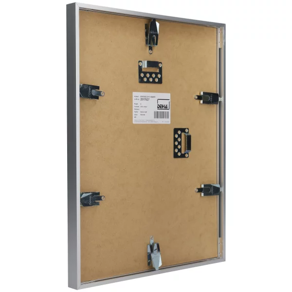 Cadre en aluminium Superba sur-mesure naturel mat | verre standard (2 mm)