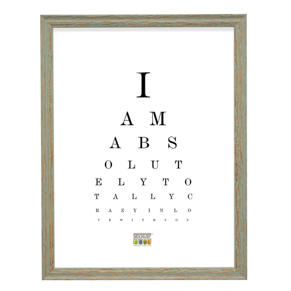 Cadre en bois Ballay 10x15 cm | vert | verre standard (2 mm)