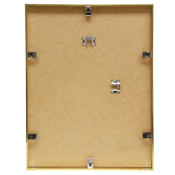 Cadre en aluminium Liz 10x15 cm | or | verre standard (2 mm)