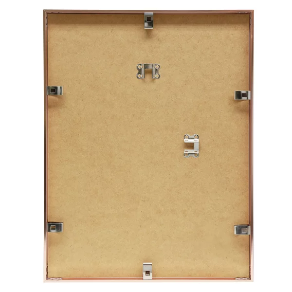 Cadre en aluminium Liz 10x15 cm | or rose | verre standard (2 mm)