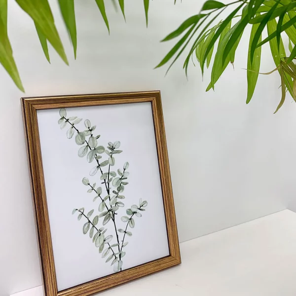 Cadre en bois Laura 10x15 cm | blanc | verre standard (2 mm)