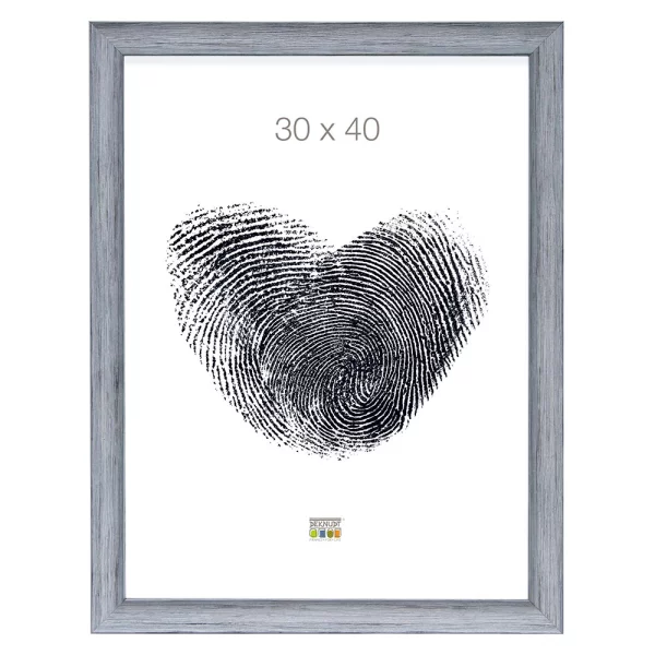Cadre en plastique Mulken 10x15 cm | gris | verre standard (2 mm)