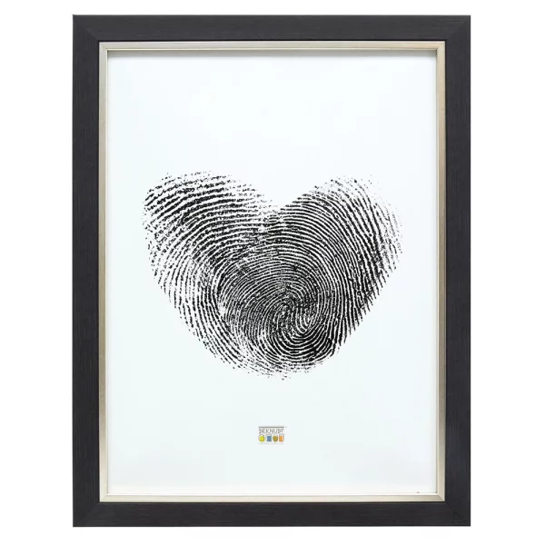 Cadre en plastique Leo 10x15 cm | gris-argent | verre standard (2 mm)
