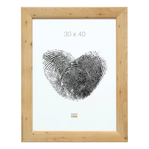 Cadre en bois Nathan 30x45 cm | naturel | verre standard (2 mm)