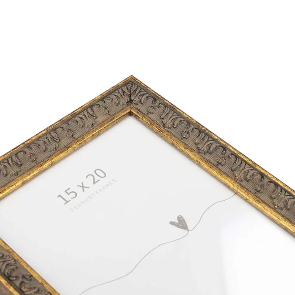 Cadre photo Vintage 20x20 cm | vieil or | verre standard (2 mm)