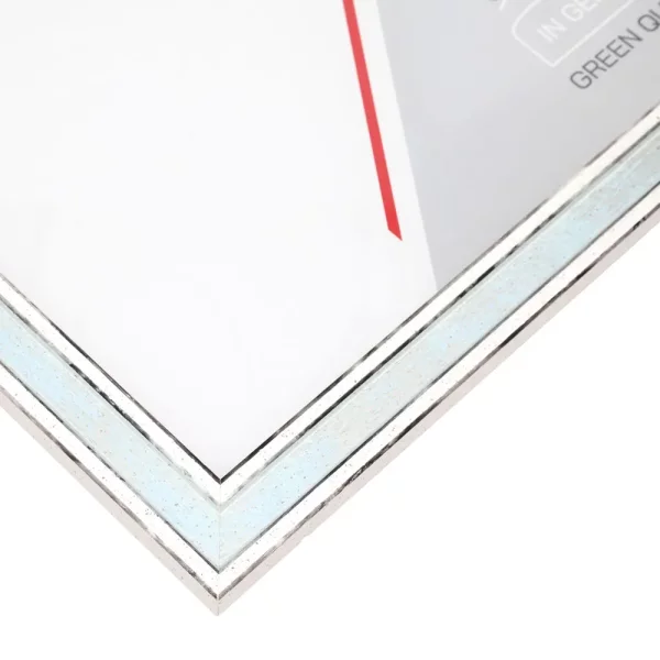 Cadre en bois Hebbe 10x13 cm | bleu | verre standard (2 mm)
