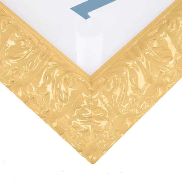 Barockrahmen Salamanca Color 84,1x118,9 cm (A0) | Beige (190) | Kunstglas (2 mm)