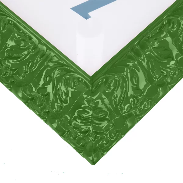 Barockrahmen Salamanca Color 84,1x118,9 cm (A0) | Moss (161) | Kunstglas (2 mm)