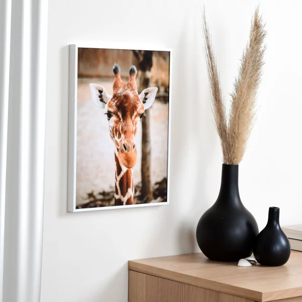 Cadre en aluminium Quadro 18x24 cm | blanc RAL 9010 | verre standard (2 mm)