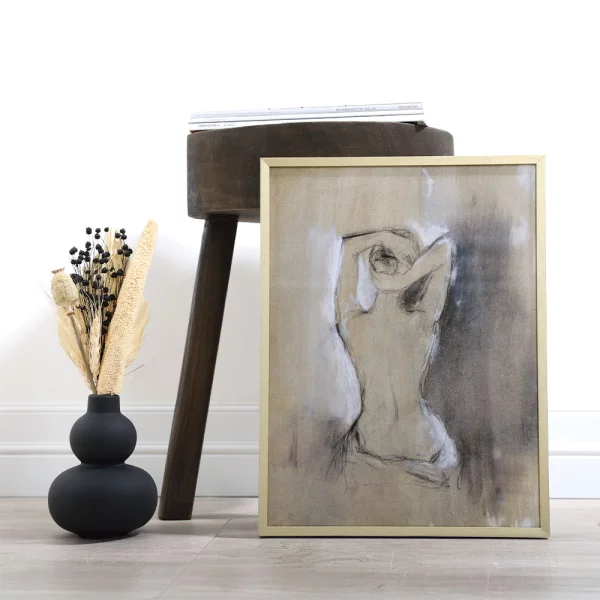 Cadre en aluminium Chair 20x30 cm | argent | verre standard (2 mm)