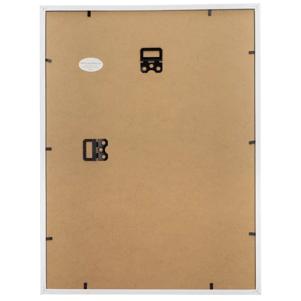 Cadre en bois (MDF) Silhouette 10x15 cm | noir | verre standard (2 mm)