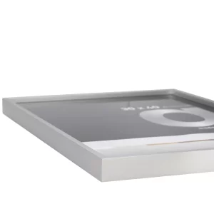 Alurahmen Alpha 84,1x118,9 cm (A0) | Silber matt | Normalglas (2 mm)