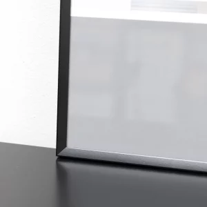 Alurahmen Pixel 60x80 cm | Schwarz | Normalglas (2 mm)