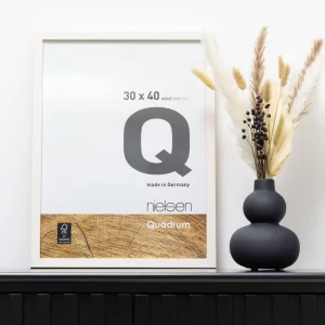 Fotorahmen Quadrum 15x20 cm | Weiß | Normalglas (2 mm)