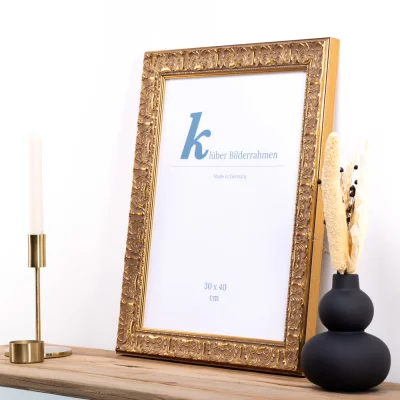 Barokkader Luanco 30x40 cm | goud | normaal glas (2 mm)