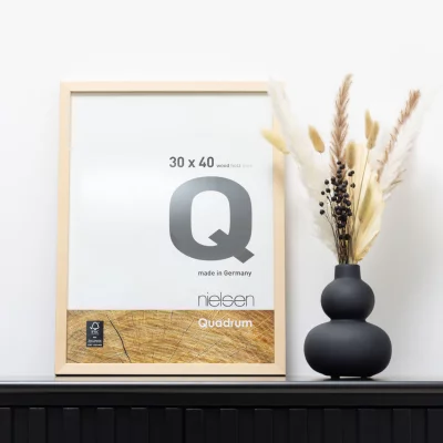 Fotoram Quadrum 13x18 cm | lönn | Standardglas (2 mm)